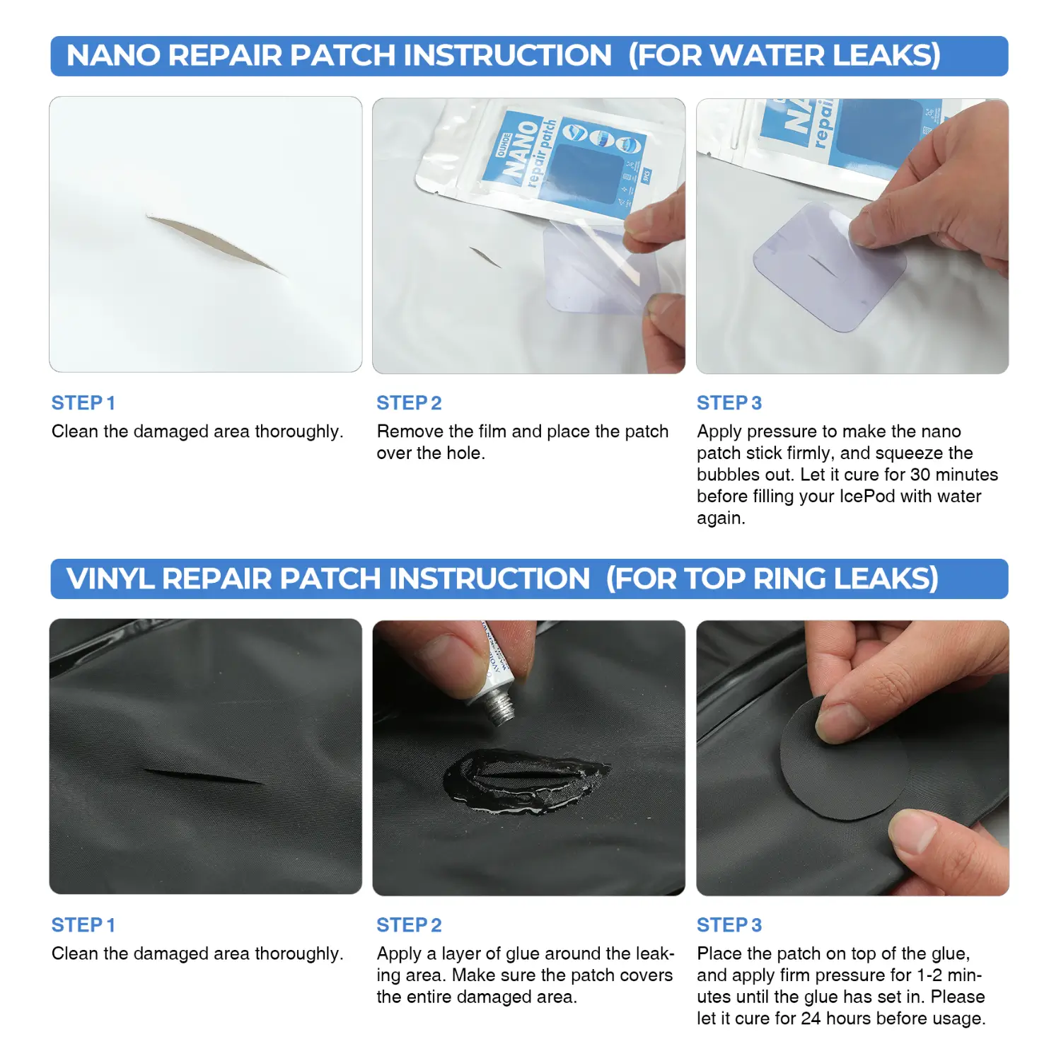 Ice Bath Repair Kit - Image 2